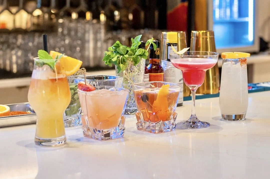 Craft cocktails at G.O.A.T's Arena